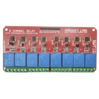 8 Channel +12V OPTOCOUPLER BASED Relay Board Module for ALL MICROCONTROLLER