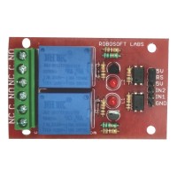 2 Channel +5V/6V OPTOCOUPLER BASED Relay Board Module for ALL MICROCONTROLLER