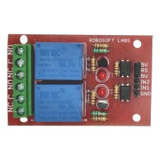 2 Channel +5V/6V OPTOCOUPLER BASED Relay Board Module for ALL MICROCONTROLLER