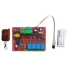 IR & RF 4 Channel Remote Control Based Wireless Home Automation i.e. Lights / Fans On / Off Module