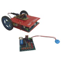 RF Controlled Wireless Robot Without Microcontroller DIY ( Do It Yourself ) PROJECT Kit  (FULLY ASSEMBLED)
