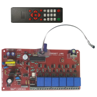 IR 7 CH (6 Lights +1 FAN Speed) Remote Control Based Wireless Home Automation