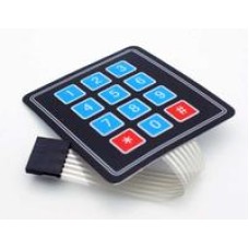 Membrane Type Keypad - 12 Key - 4x3 Matrix