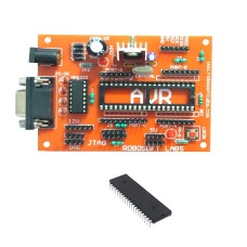 AVR (ATMEGA 16 / ATMEGA32) DEVELOPMENT BOARD With MAX232 and ATMEGA16 IC's