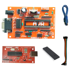 AVR (ATMEGA 16 / ATMEGA32) DEVELOPMENT BOARD With MAX232, ATMEGA16 IC and Programmer