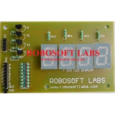 4 DIGIT MULTIPLEXED SEVEN SEGMENT DISPLAY (COMMON CATHODE)