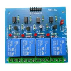 4 Channel +5V/6V OPTOCOUPLER BASED Relay Board Module for ALL MICROCONTROLLER